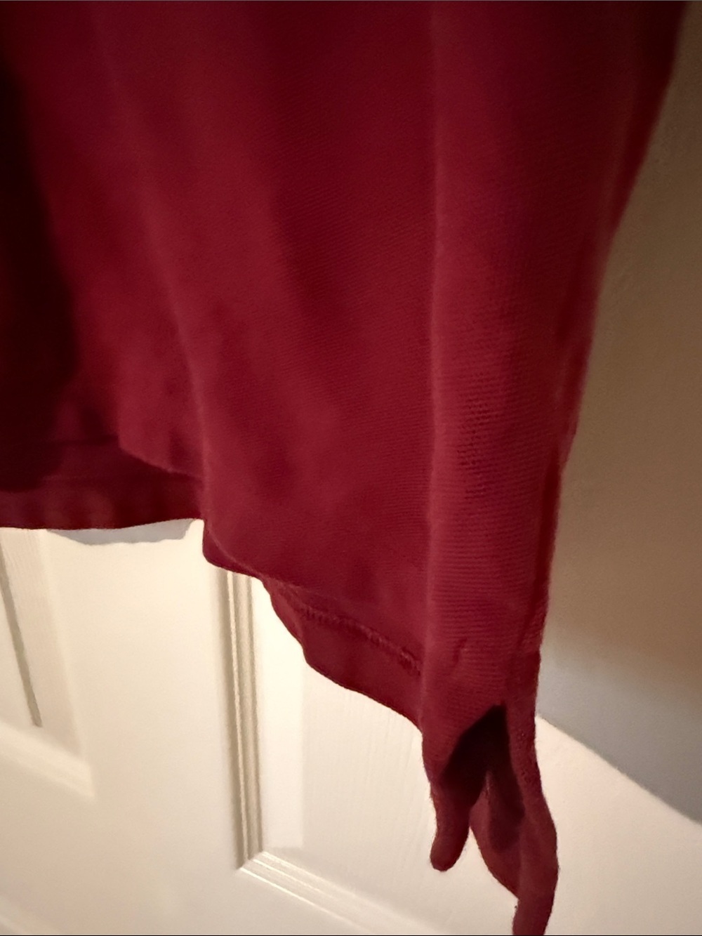 Psycho Bunny Men's Burgundy Polo with Contrast Logo - Picture 5 of 8